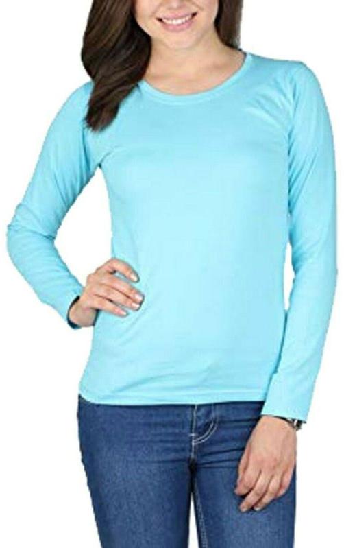 Ladies Full Sleeve Round Neck T-Shirts