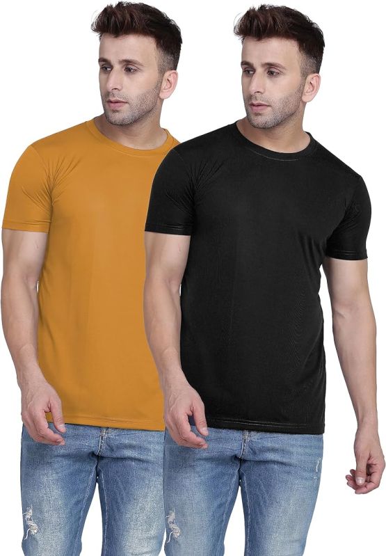 Mens Half Sleeve Round Neck T-Shirts