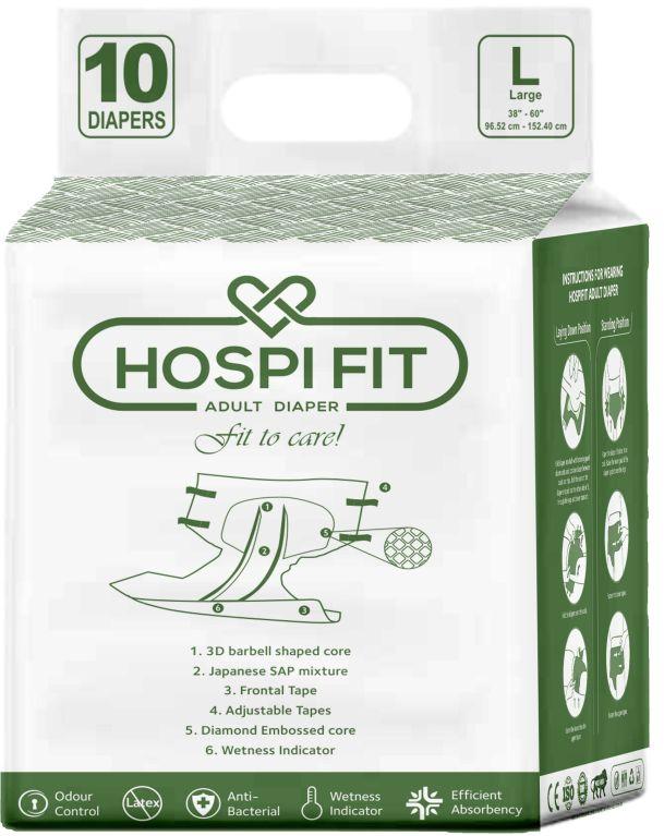 Hospifit Large Adult Diapers