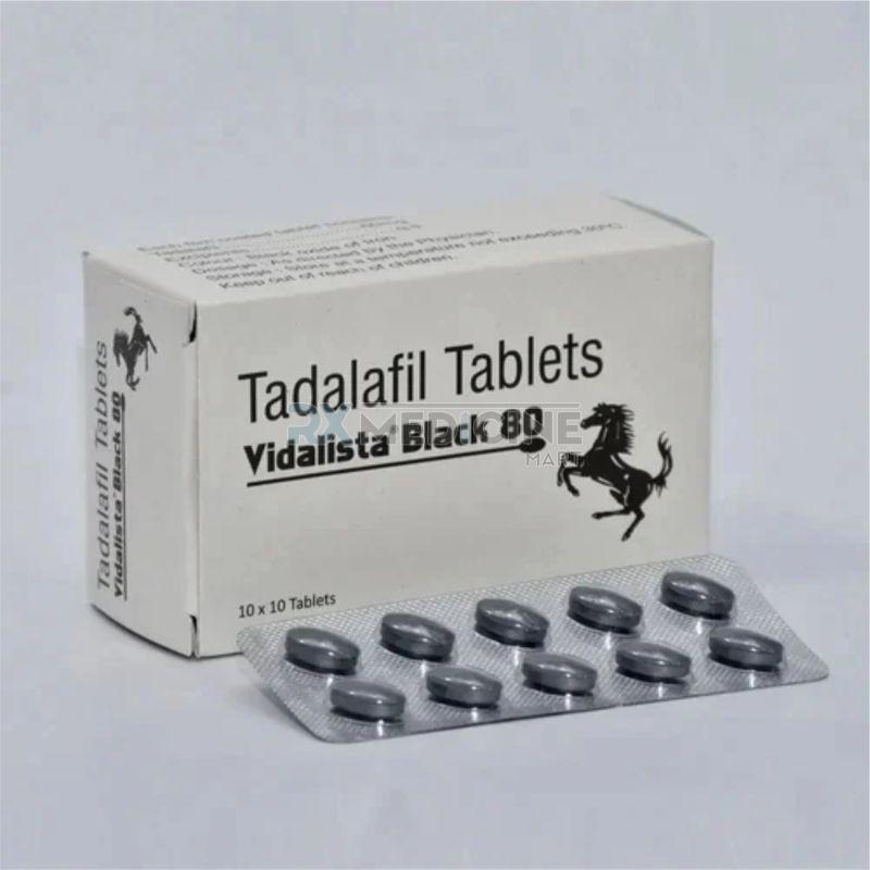 Vidalista Black 80mg Tablets
