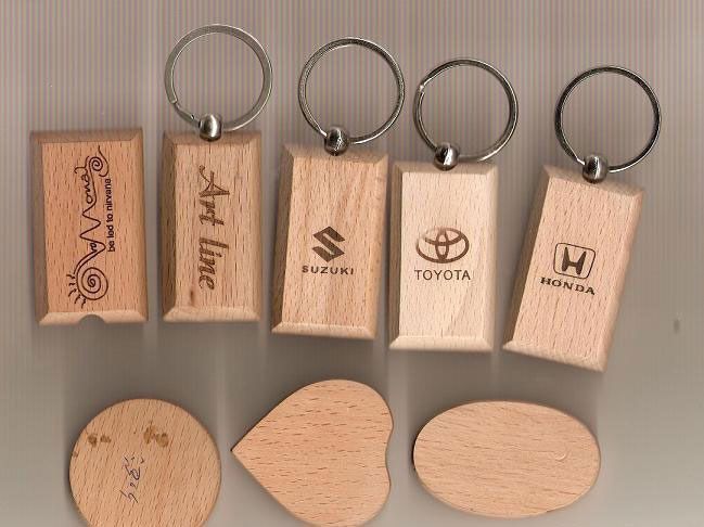 Wooden Handmade Key Chain