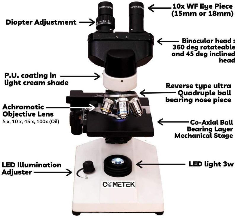 binocular microscope