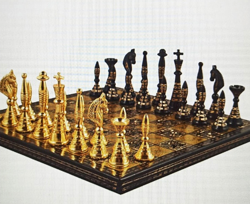 Brass Chess Set