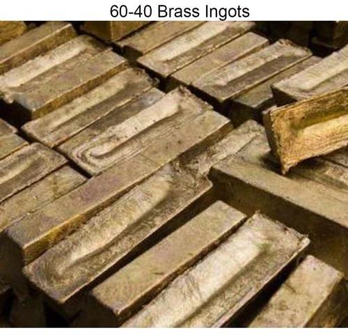 Rectangular 60-40 Brass Ingots