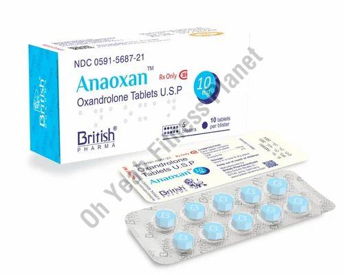 British Pharma Oxandrolone 10mg Tablet