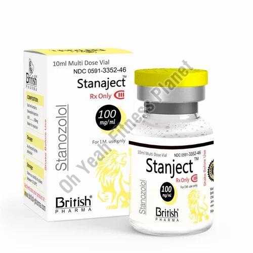 British Pharma Stanazolol 100mg Injection