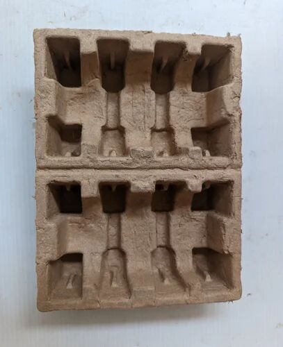 Paper Pulp Glass Bottle Packaging Tray