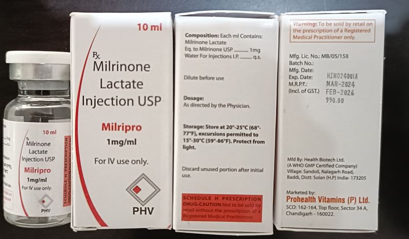 Milrinone Lactate Injection