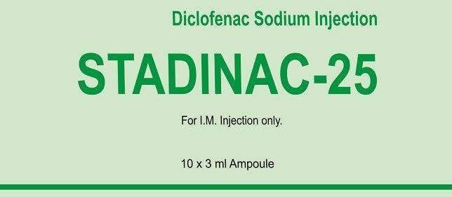 Stadinac-25 Diclofenac Injection