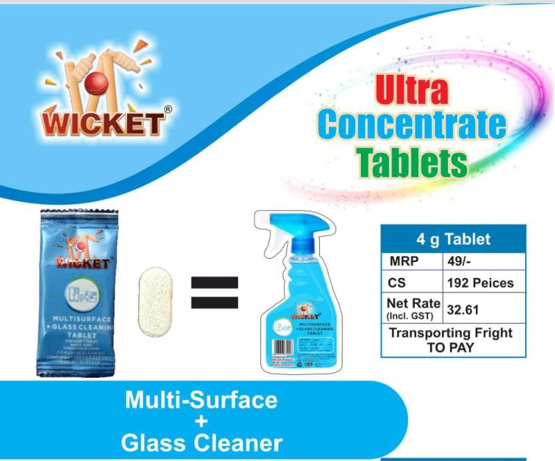 Ultra Concentrated Glass Cleaner Tablets