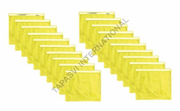 30 Pcs Combo Yellow Non Woven Plain Saree Cover