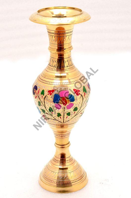 Brass Flower Vase