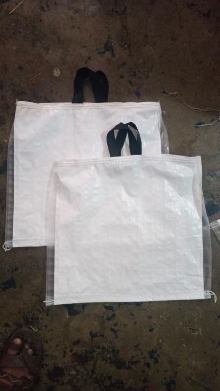 White Polypropylene Carry Bag