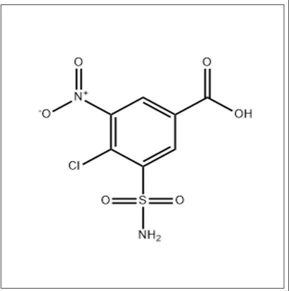 4-Chloro-3-Nitro-5-Sulfamoyl Benzoic Acid