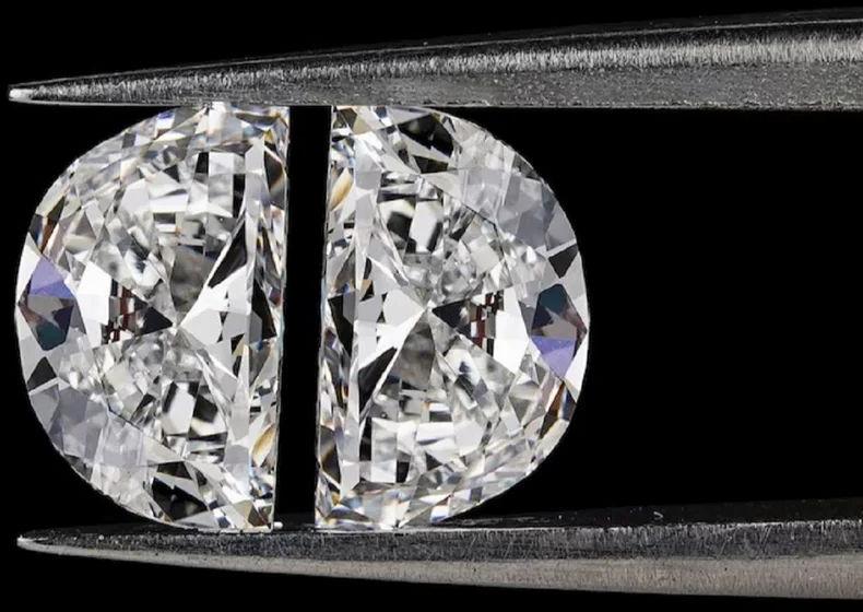 Half Moon Cut Loose Lab Diamonds Antique Cut Diamond