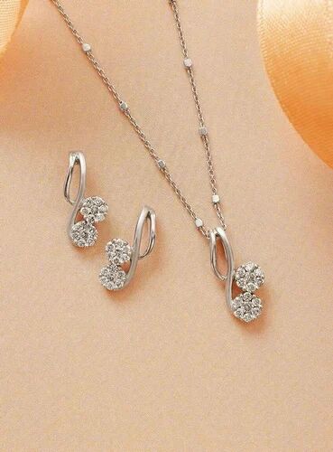 Real Diamond Necklace Set