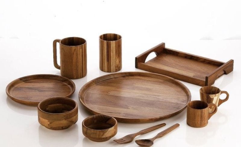 Wooden Dinner Set