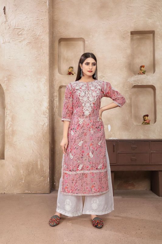 Chikan Embroidered Suits