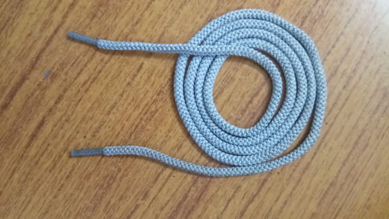 garment tipping Knit braided rope