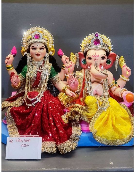 POP Lord Laxmi Ganesh Statue