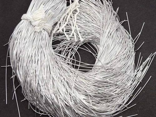 Silver Zardoshi Dapka Polyester Thread