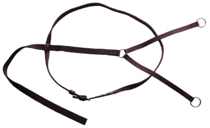 Brown Leather Running Martingale