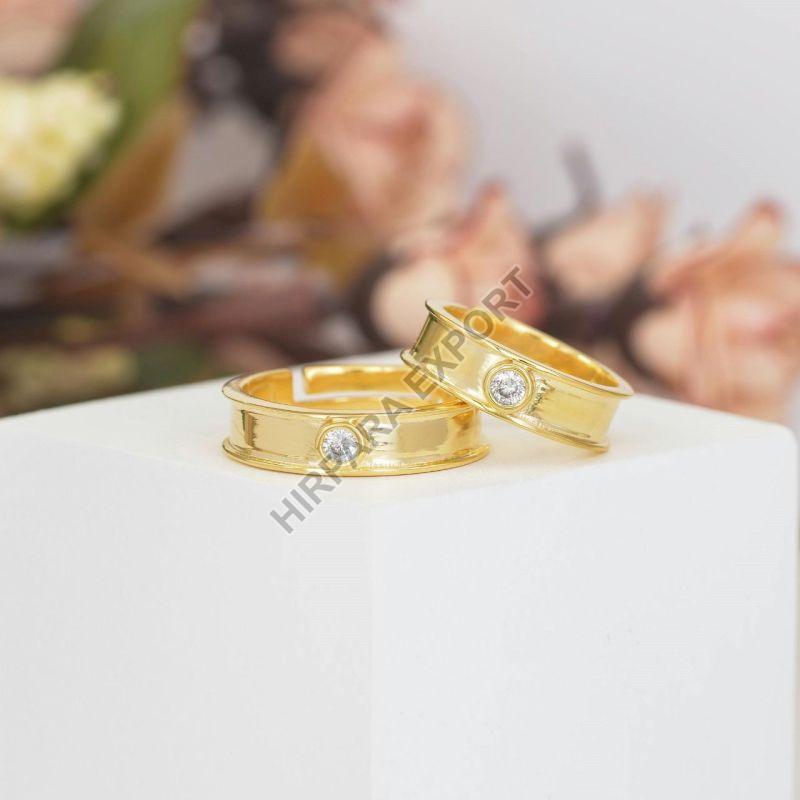 Golden Diamond Ring