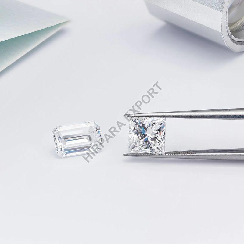 Princess and Baguette Lab Grown Diamond