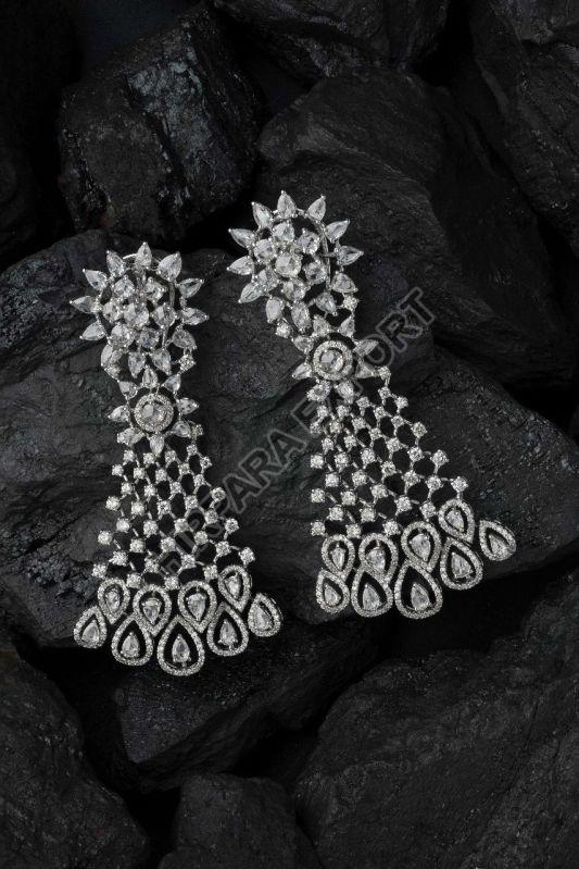 stylish diamond earrings