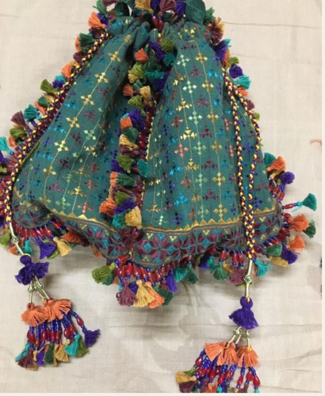 Abundant Tassel Potli Bag