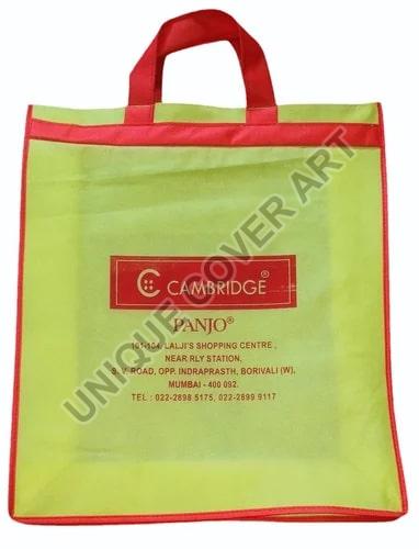 Light Green Non Woven Shopping Bags