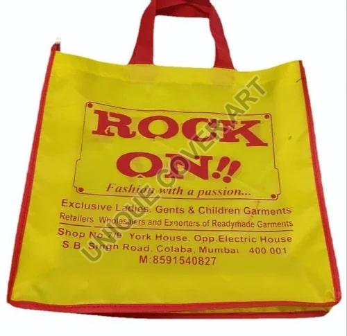 Yellow Non Woven Shopping Bags