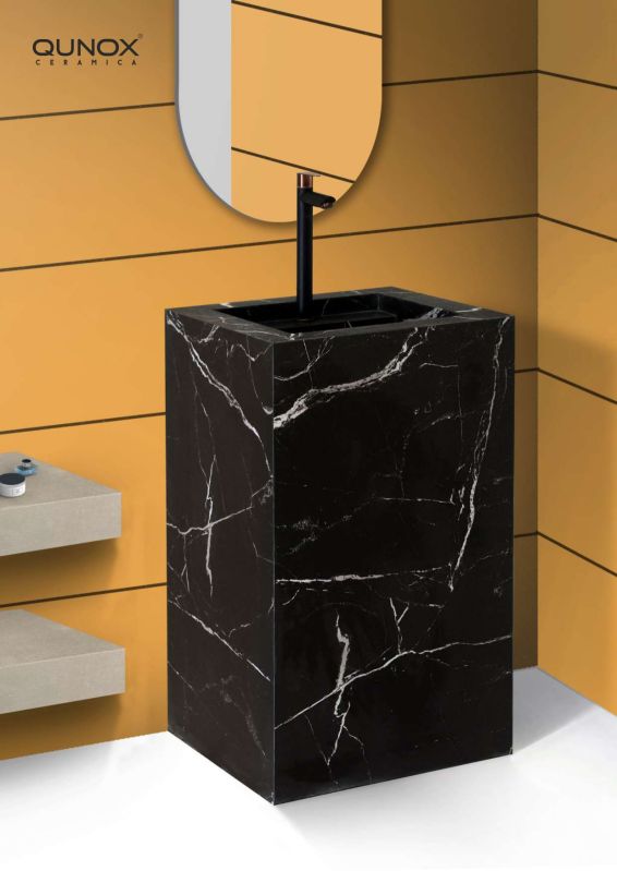 Marquina Gloster Single Piece Wash Basin