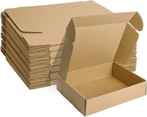 Plain Corrugated Pizza Box