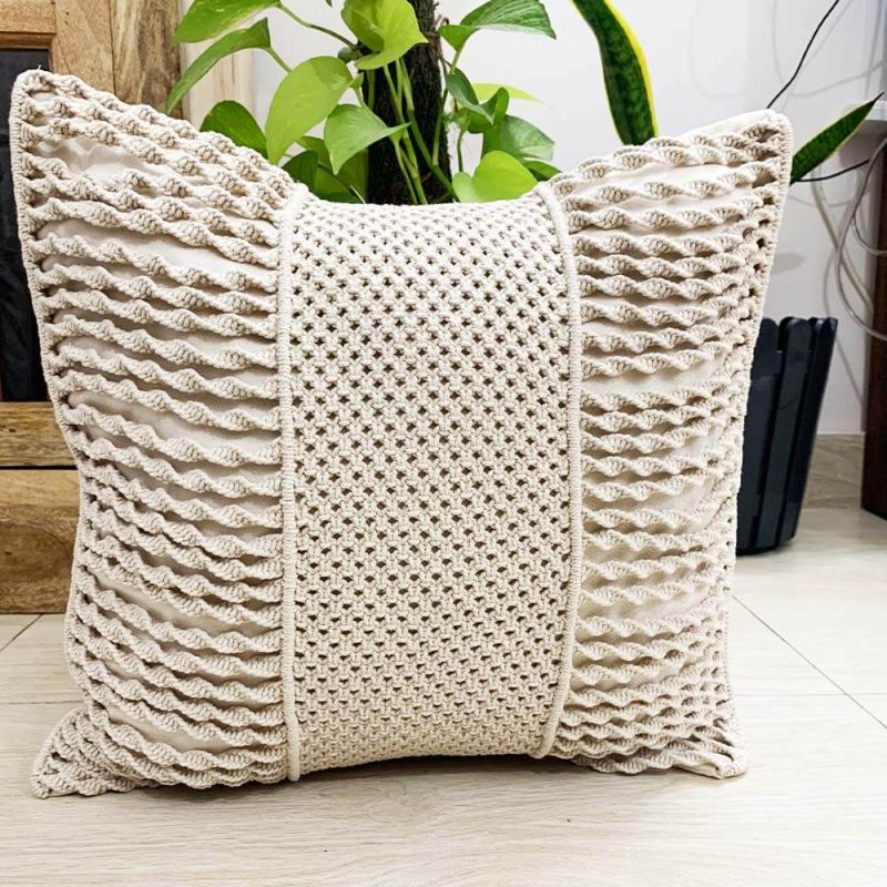 Macrame Cushion Cover