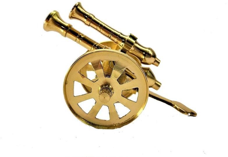 Vintage Brass Cannon