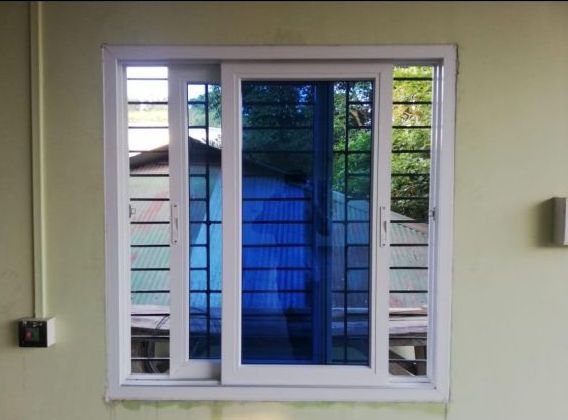 White UPVC Window