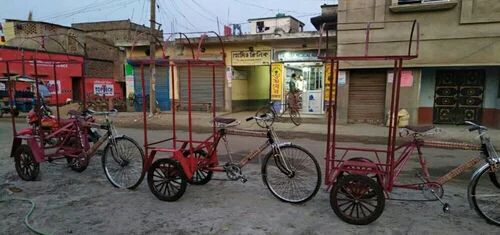 200 Kg Mild Steel Ice Cream Tricycle