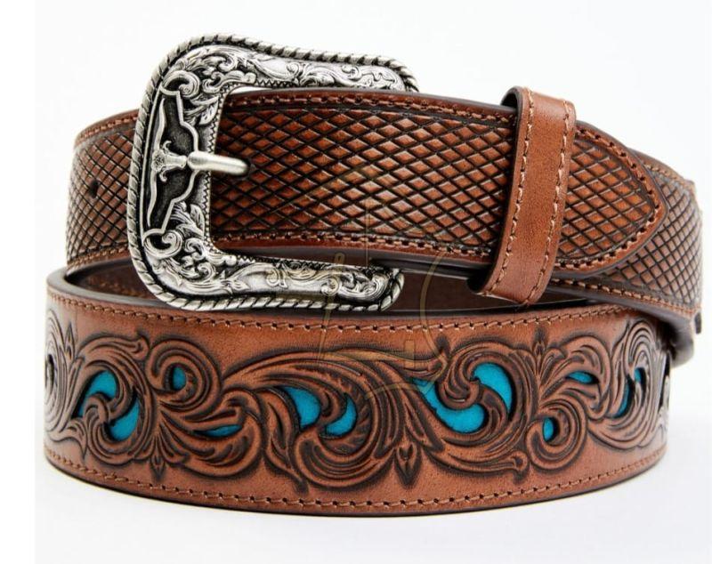 Leather Western Belt