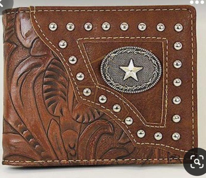 Leather Western Wallet