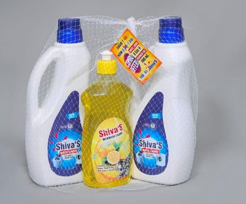 2 Ltr Detergent Washing Liquid Combo Pack