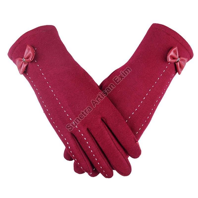 Girls Woolen Gloves