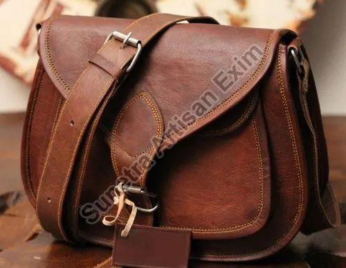 Ladies Leather Sling Bag