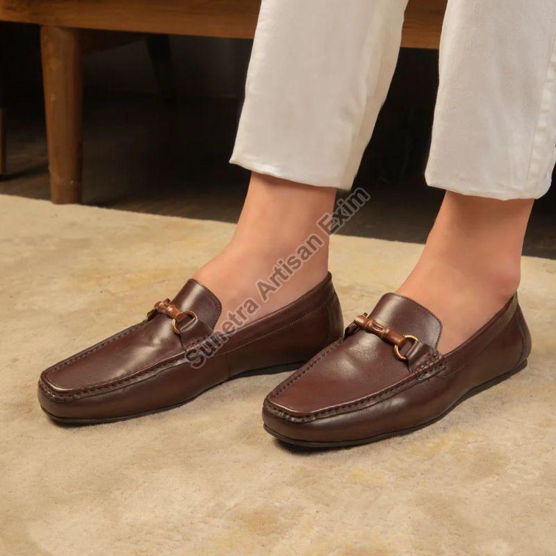 Mens Leather Loafer Shoes