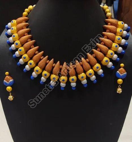 Terracotta Necklace Set