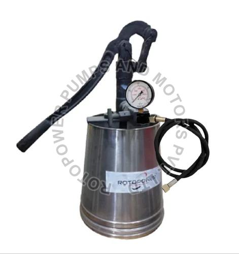 Rotopower Hand Operated Hydraulic Pressure Test Pump