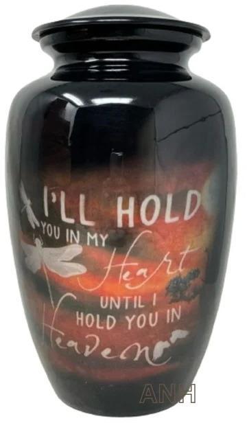 Handcrafted Memorial Aluminum Cremation Urn