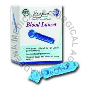 Plastic POC 31G Round Blood Lancet