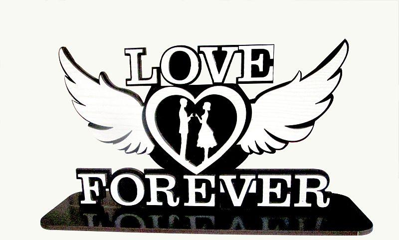 Love You Forever Photo Frame Stand