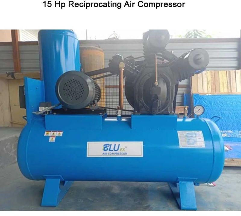 BEI - 15500 - 15 HP- 500 LTR Reciprocating Air Compressor